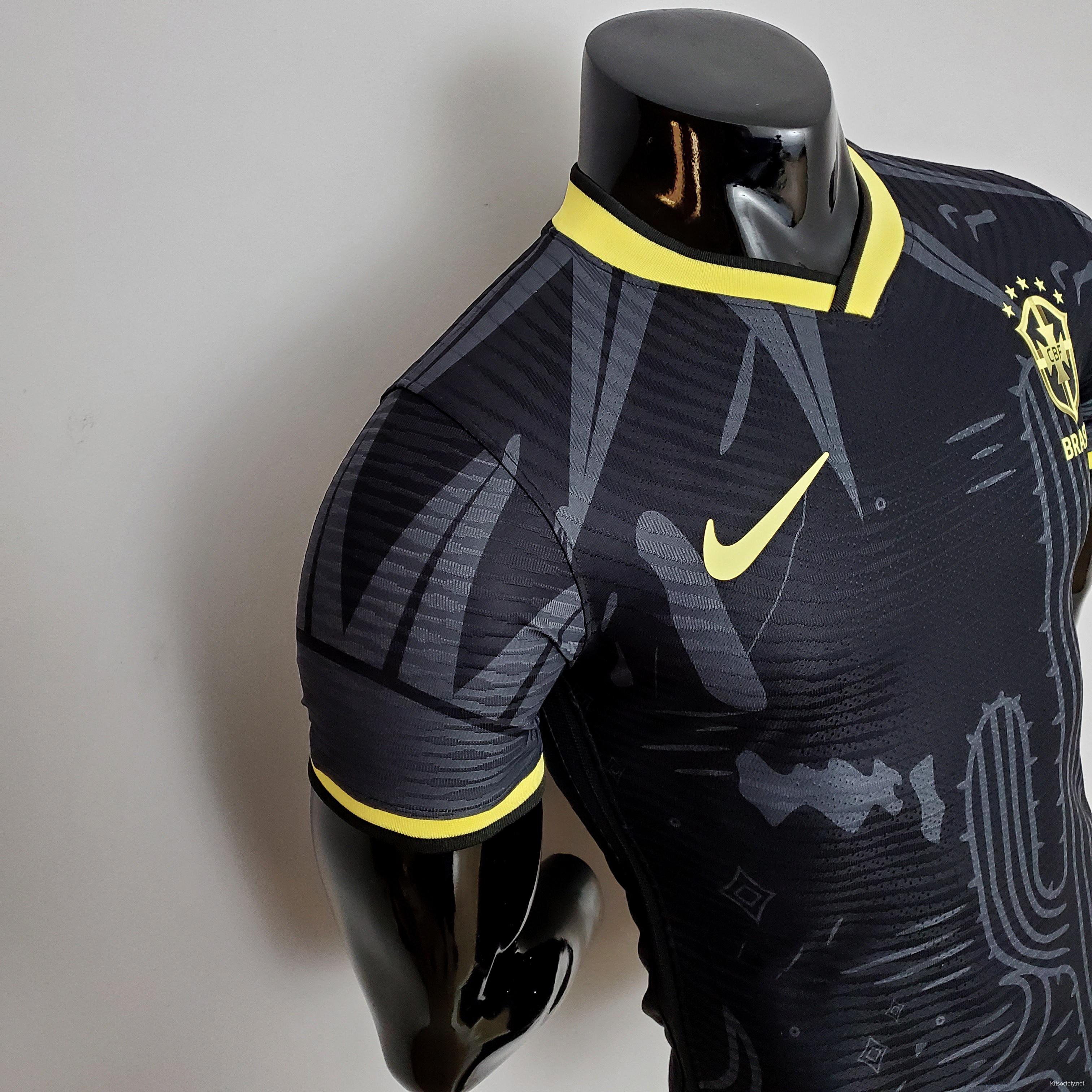 2022 Brazil Black Special Edition Jersey - Kitsociety