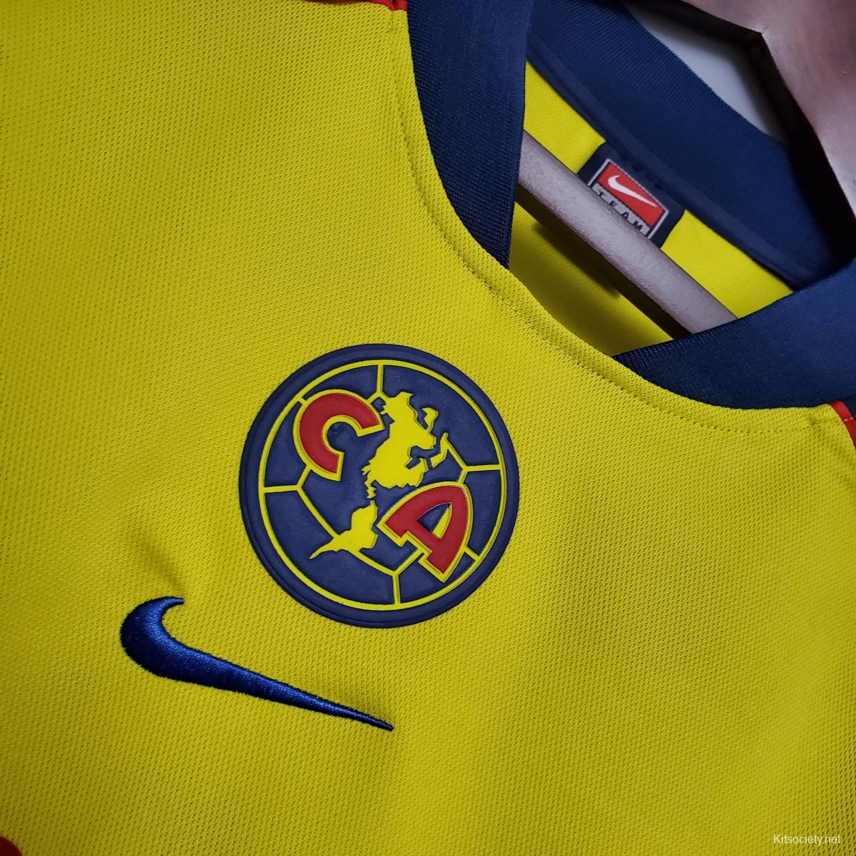 Retro 01/02 Club America home Soccer Jersey - Kitsociety