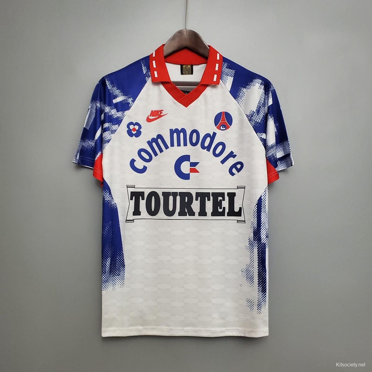 1992-93 AS Monaco home jersey - L • RB - Classic Soccer Jerseys