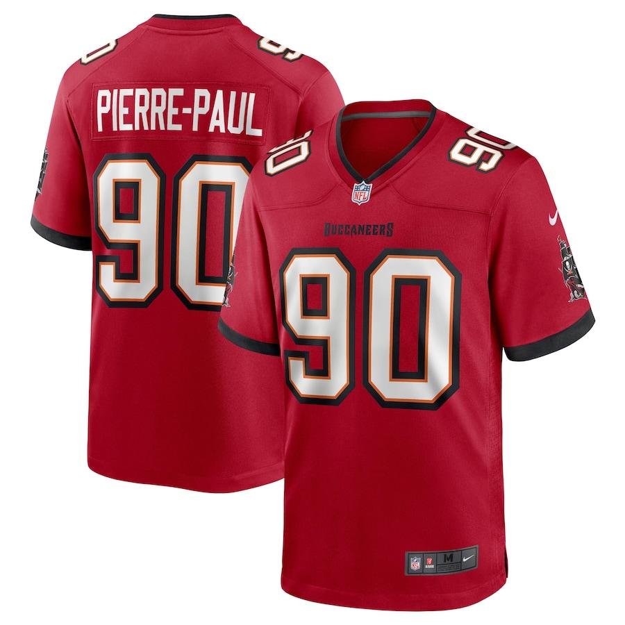 Men's Jason Pierre-Paul Red Player Limited Team Jersey - Kitsociety