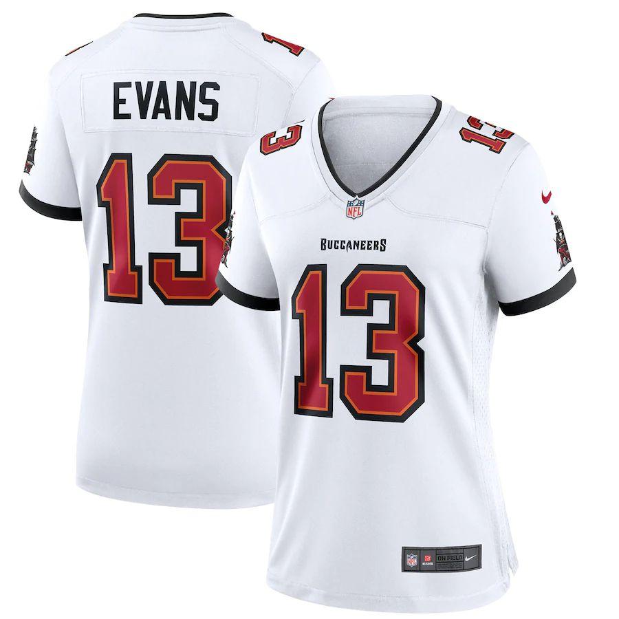 Women's Mike Evans White Player Limited Team Jersey - Kitsociety