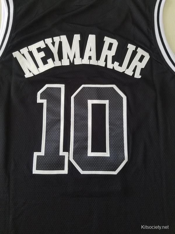 PSG x Jordan Authentic Black Football Jersey (Neymar Jr), Men's