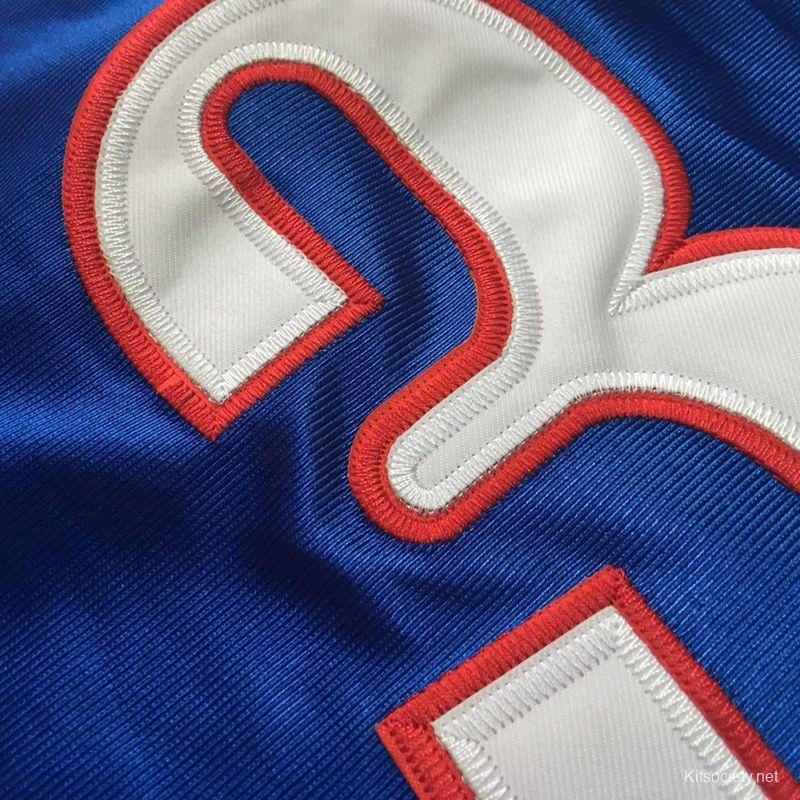 Men's Allen Iverson Blue Retro Classic Team Jersey - Kitsociety