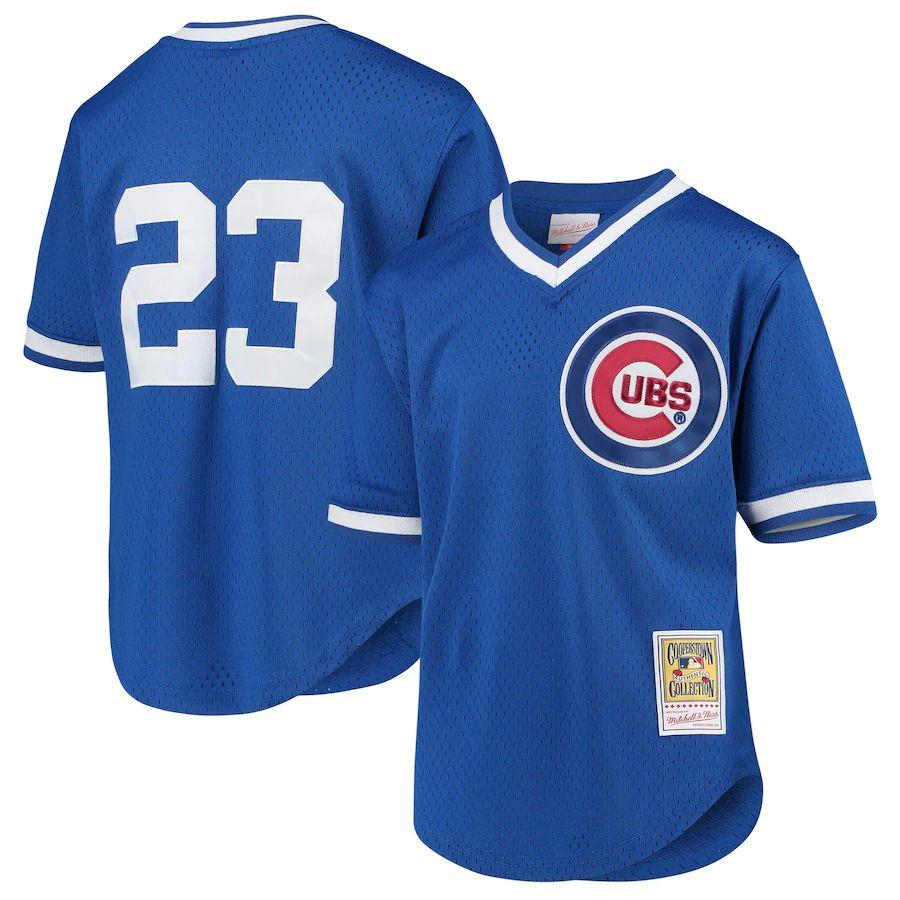 Men's Royal Cooperstown Collection Wild Pitch Throwback Jersey