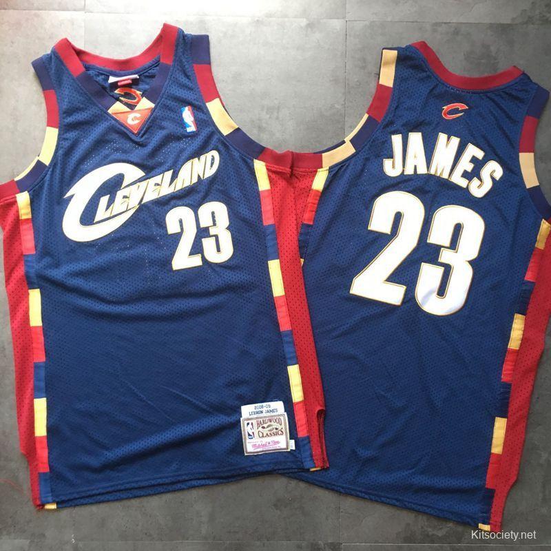 lebron blue and white jersey