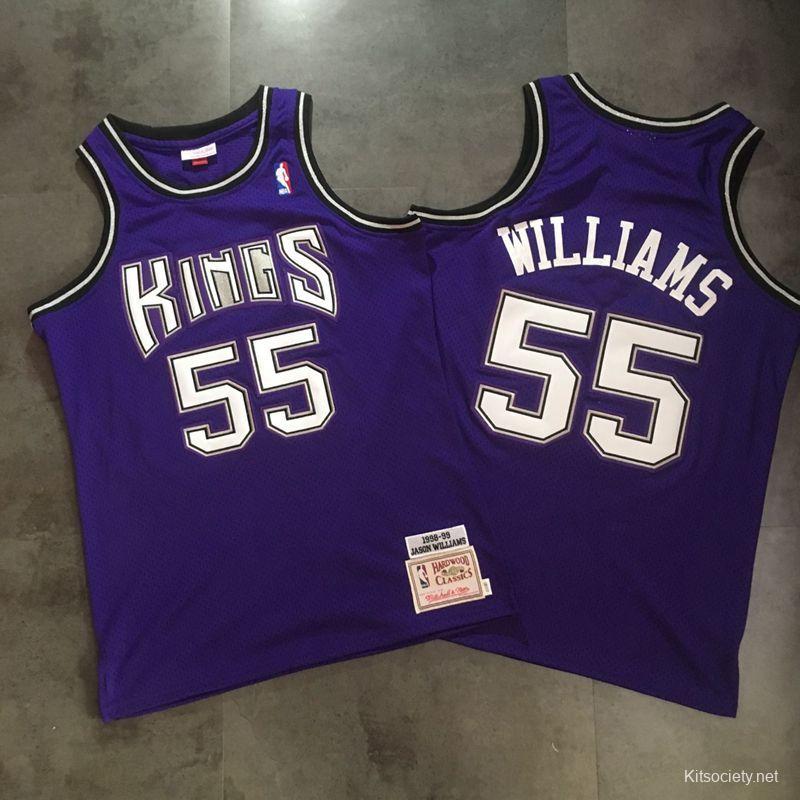 Mens Mitchell & Ness NBA Jason Williams 1998-99 Sacramento Kings Alternate Authentic Jersey - 2XL