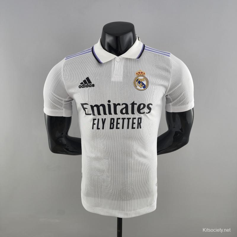 22/23 Women Real Madrid Home Soccer Jersey - Kitsociety