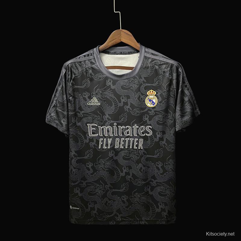 Premium Quality] Real Madrid Black Dragon Edition 22-23 - Footballmonk