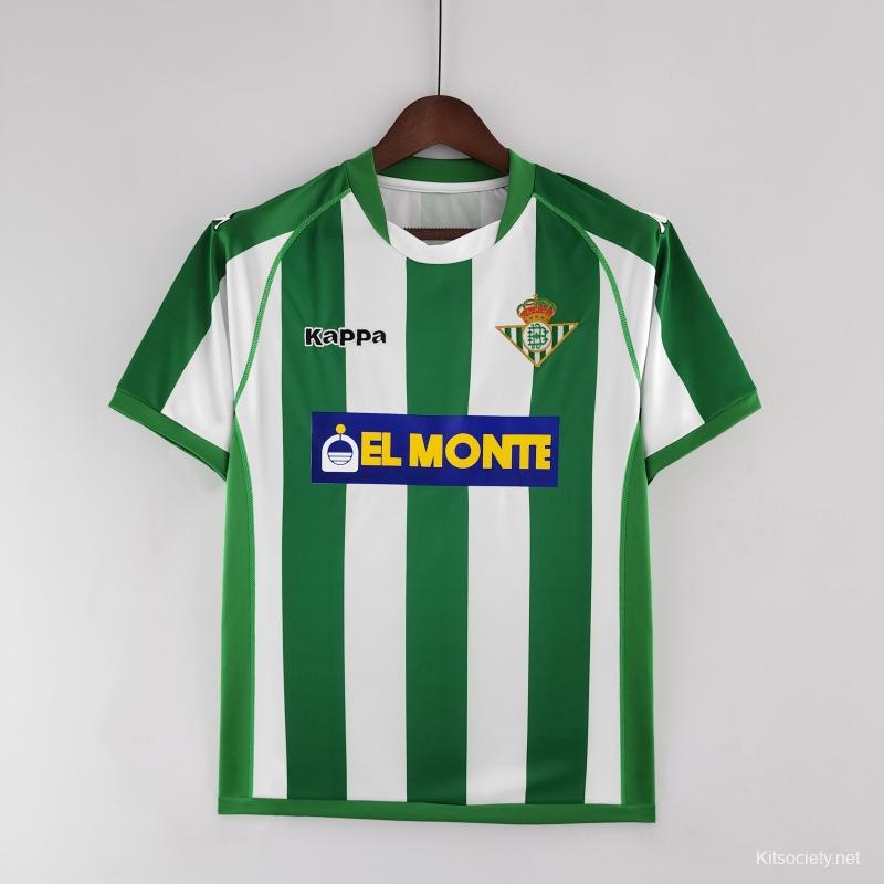 Retro 98/99 Real Betis Home Jersey - Kitsociety