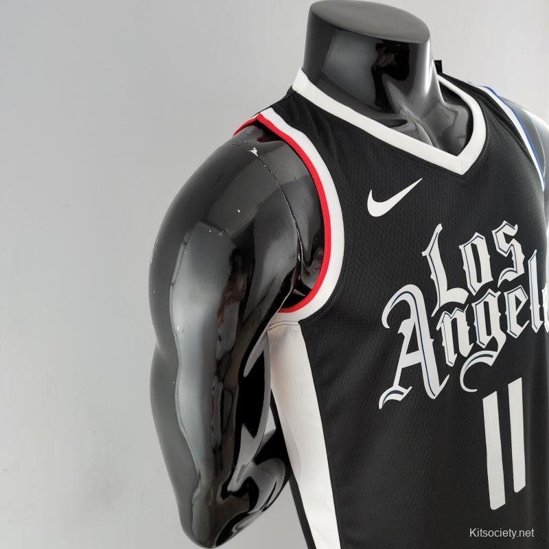 clippers jersey black