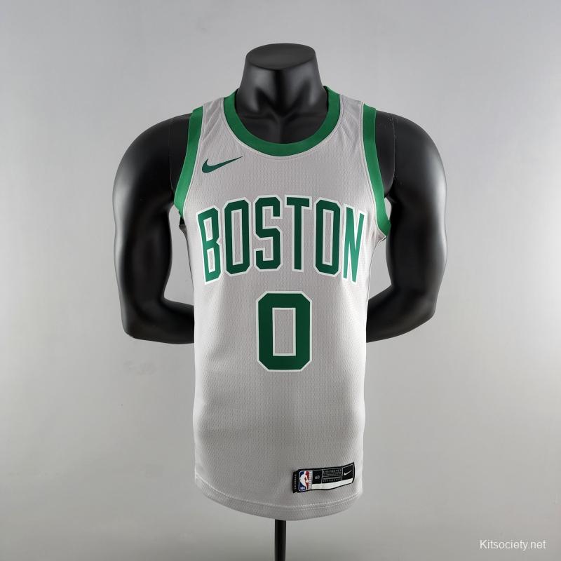 2020 Tatum #0 Boston Celtics City Edition Green NBA Jersey - Kitsociety