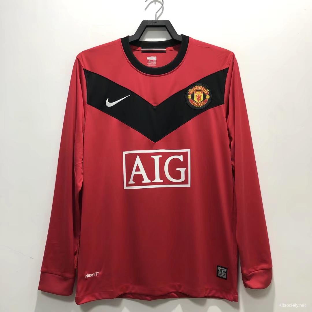 Manchester United 2008/09 Third Shirt Long Sleeved – Premier Retros