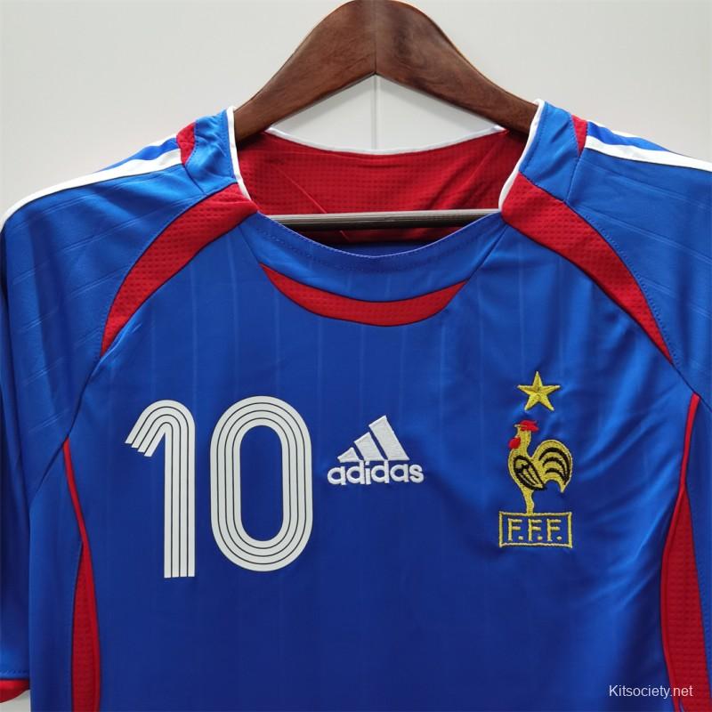 06 France Home Retro Jersey