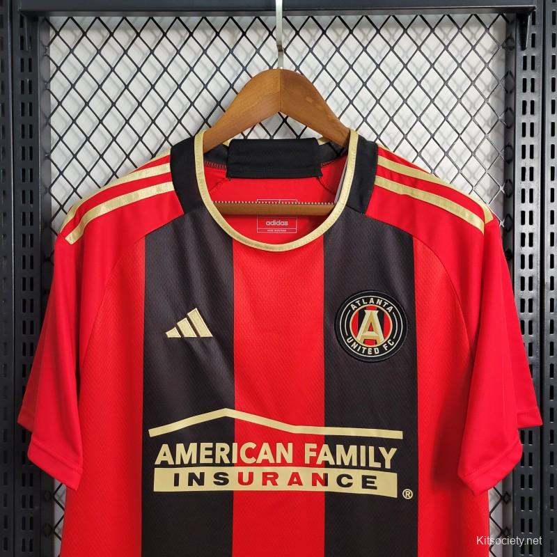 adidas Atlanta United FC 23/24 Home Jersey - Black, Women's Soccer