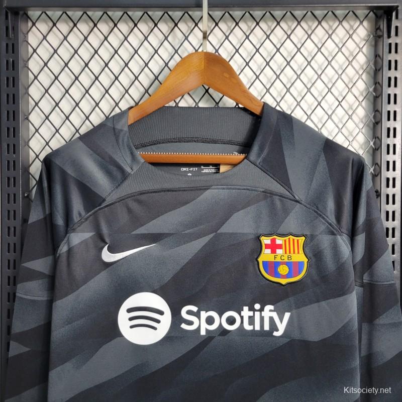 Barcelona Goalkeeper Jersey Kit 2021/22 - Long Sleeve