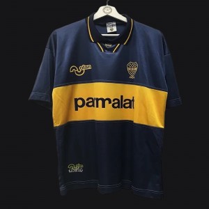 Retro 01/02 Boca Juniors Home Jersey - Kitsociety