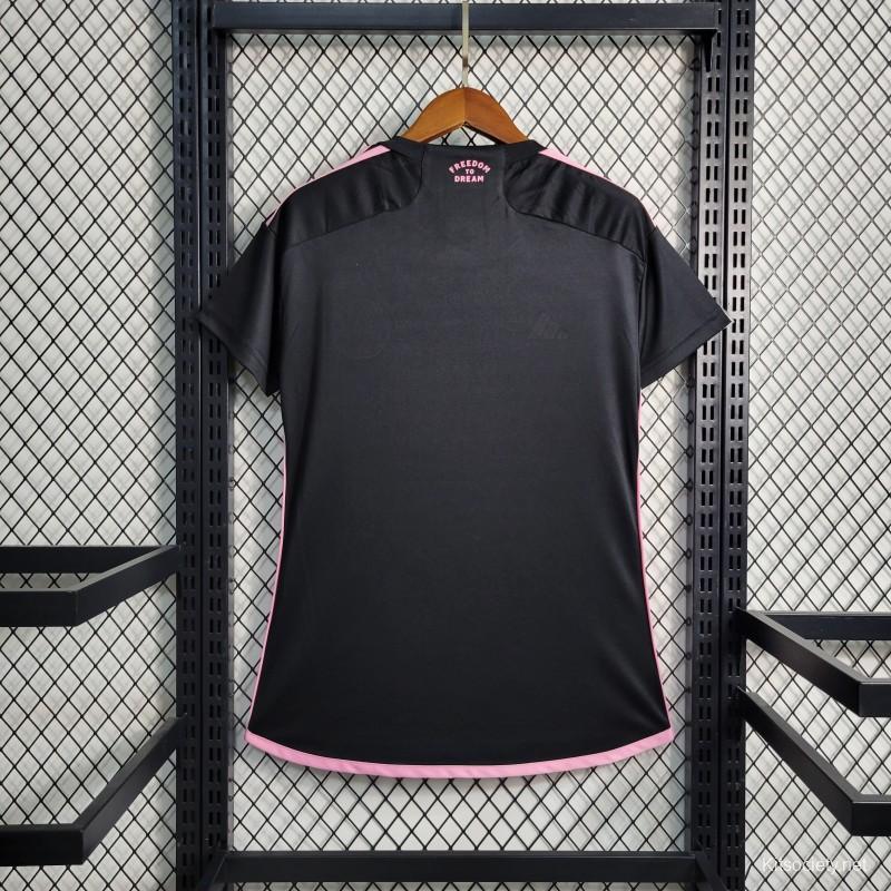 23-24 Inter Miami Away Black Jersey - Kitsociety