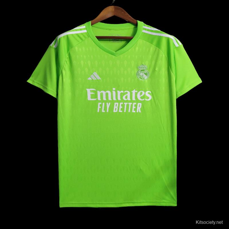 23-24 Long Sleeve PSG Green Goalkeeper Jersey - Kitsociety